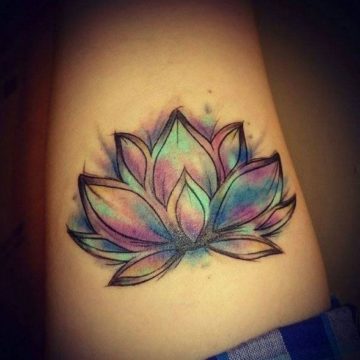 Lotus Flower Tattoo