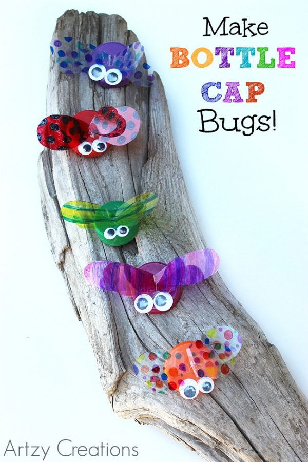 Bottle Cap Bugs.