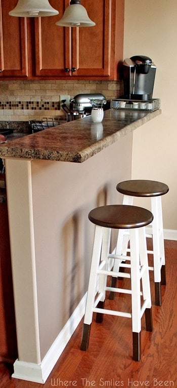 Bronze Barstools.