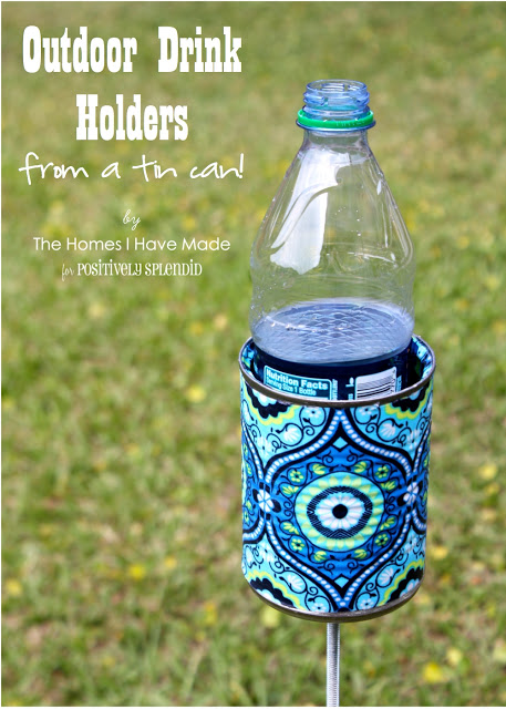 Outdoor Drink Holder Tutorial.