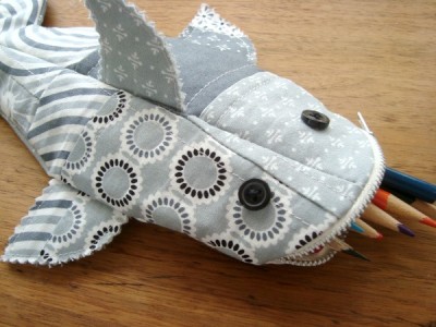 Shark Pencil Pouch.