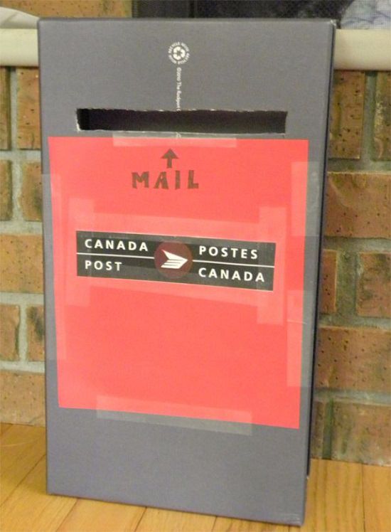 Shoebox Mail Box.