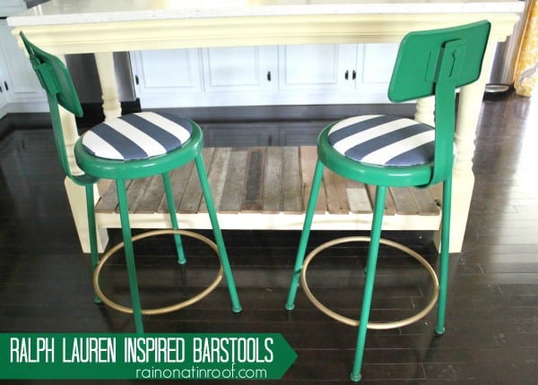 Stylish DIY Barstools.