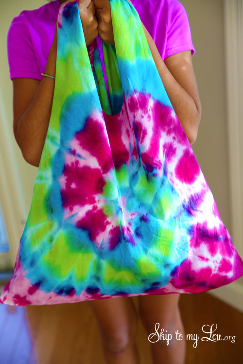 Tie Dye T-Shirt Bag.