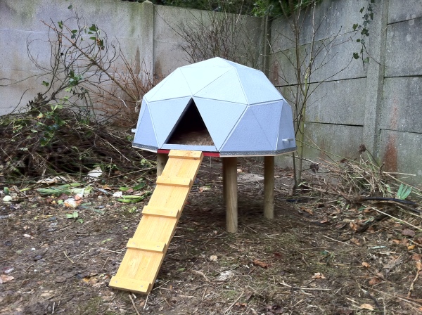 Geodesic Dome Chicken House.