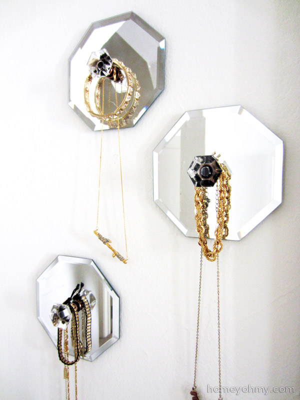 Mirror Jewelry Wall Hangers.