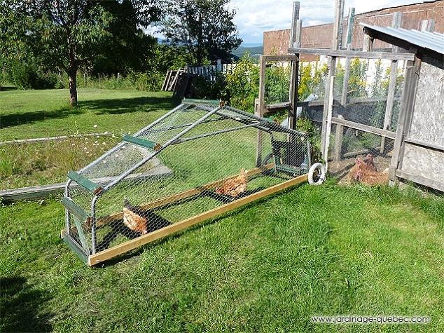 Mobile Chicken Coop.