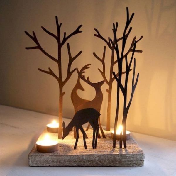 Amazing Paper Cutout Candle Stand.