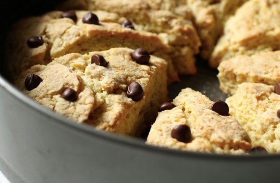 Chocolate and Orange Scones