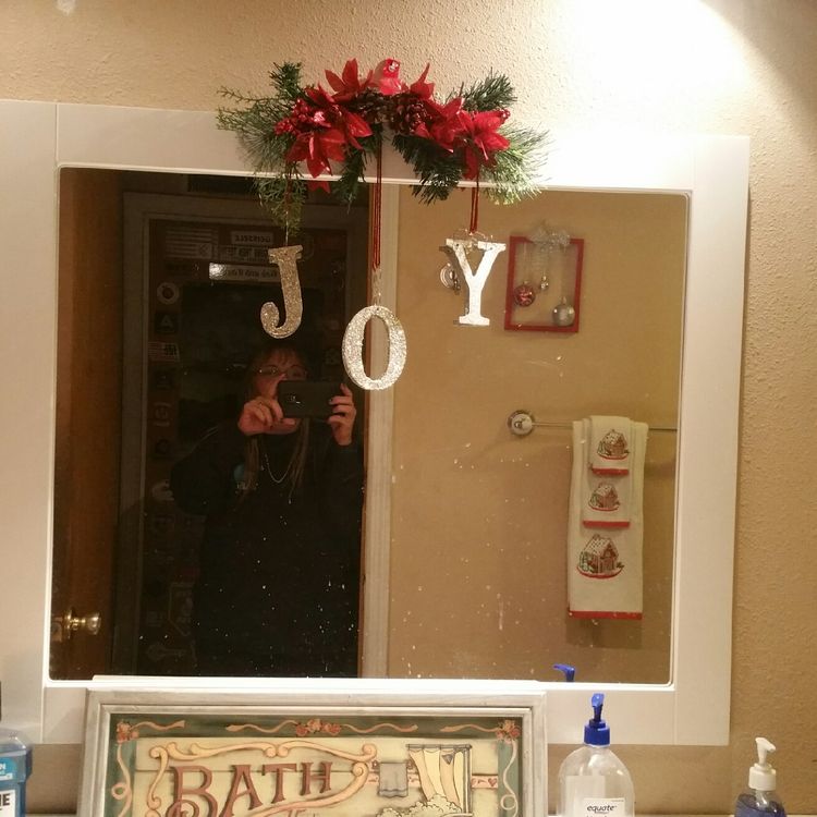 Christmas Bathroom Decorations.