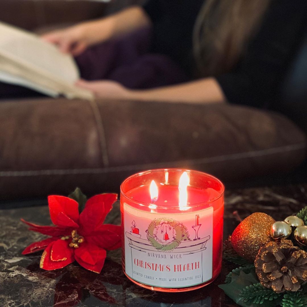 Christmas Hearth is literally Christmas Eve in a candle, it will make you feel cozy inside.