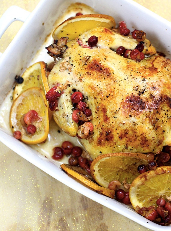 Christmas Slow Cooker Whole Chicken