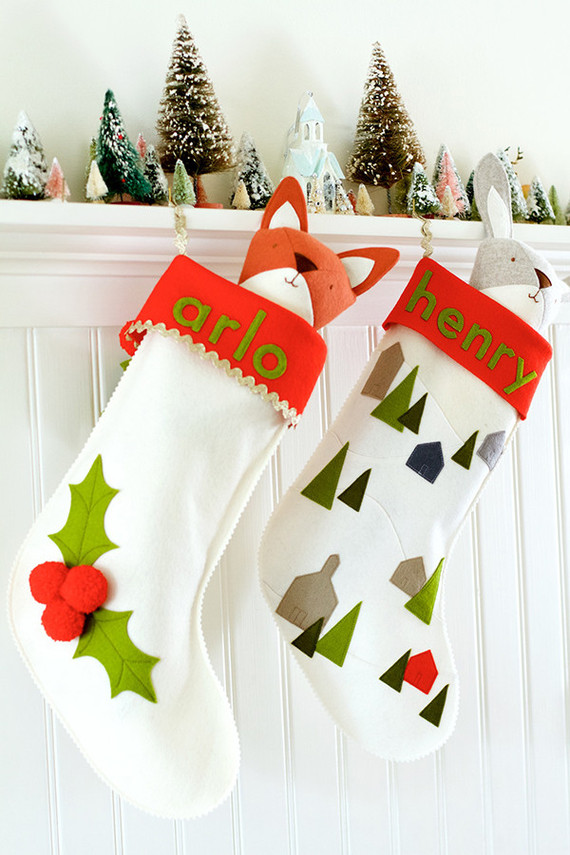 DIY Felt Stocking Tutorial