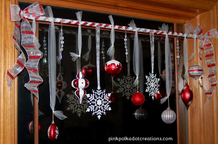 DIY Holiday Window Decor.