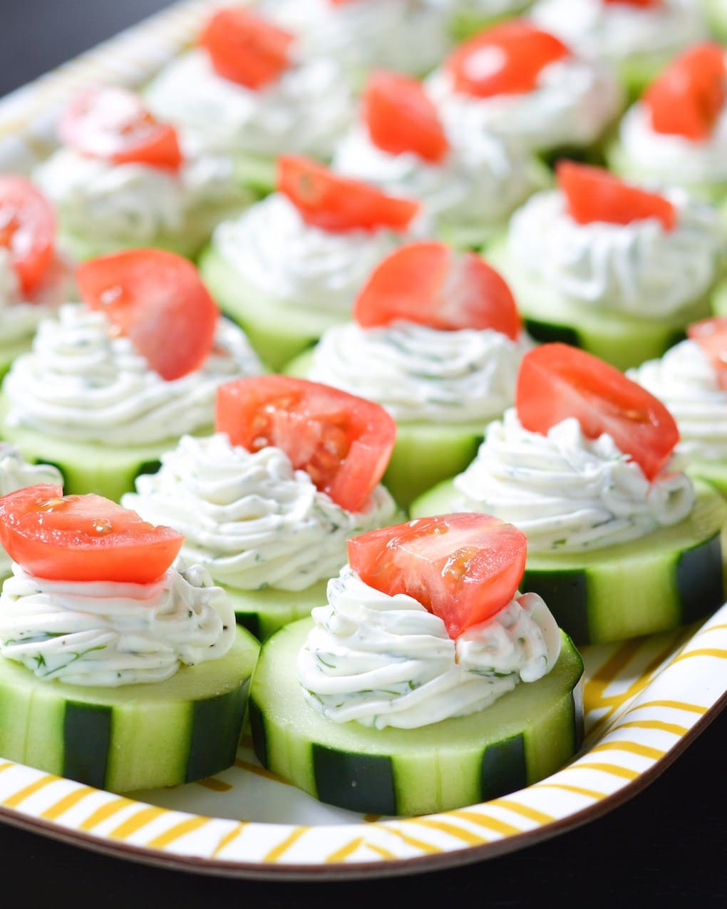 Dill Cucumber Bites