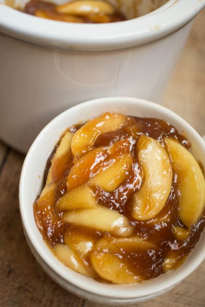 Easy Crockpot Fried Apples