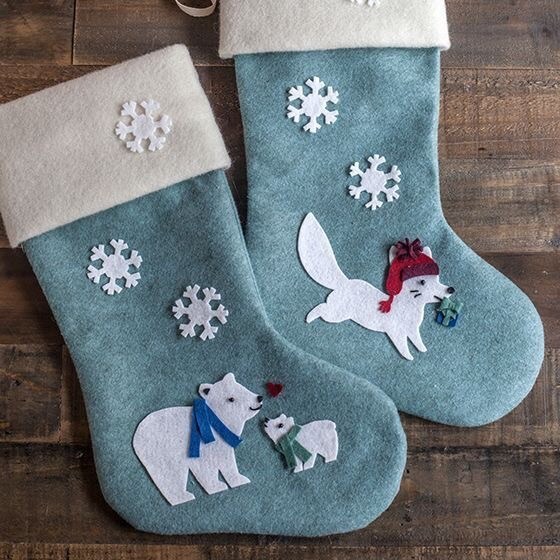 Felt Christmas Stocking.