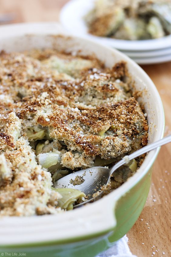 Grandma’s Baked Artichoke Hearts