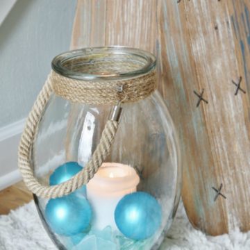 Grass And Rope Lantern.