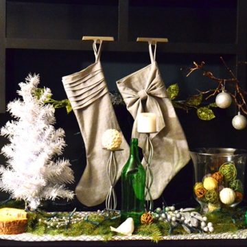 His and Her's Christmas Stockings