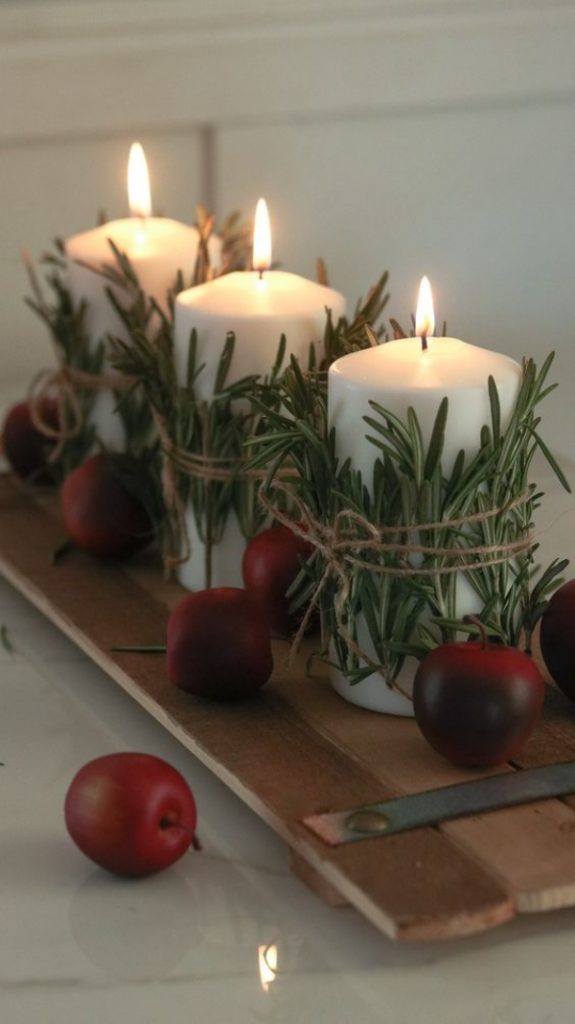 Holly Themed Candles For Authentic Vibes.