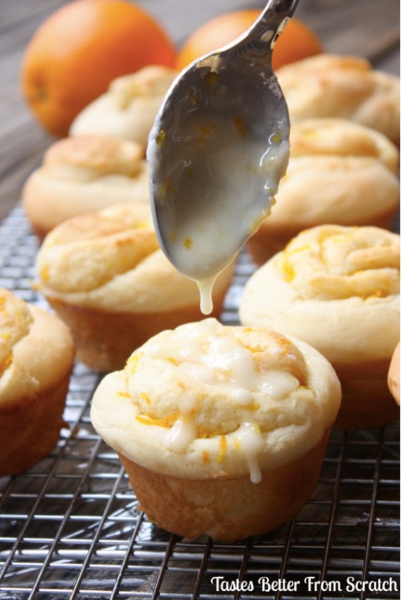 Homemade Orange Rolls