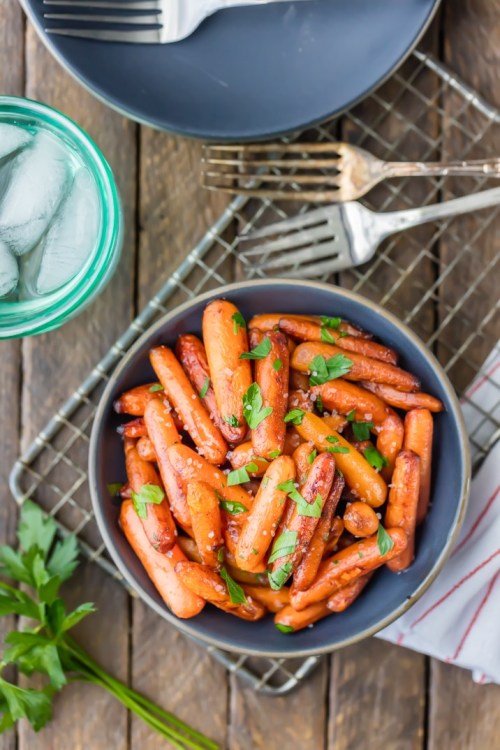 Honey Balsamic Roasted Carrots