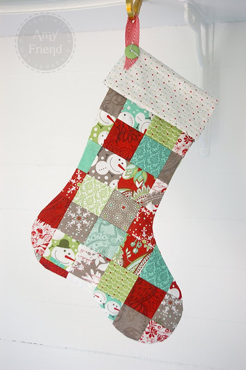 Patchwork Christmas Stockings