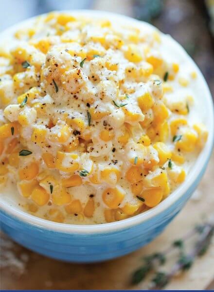 Slow Cooker Creamed Corn.