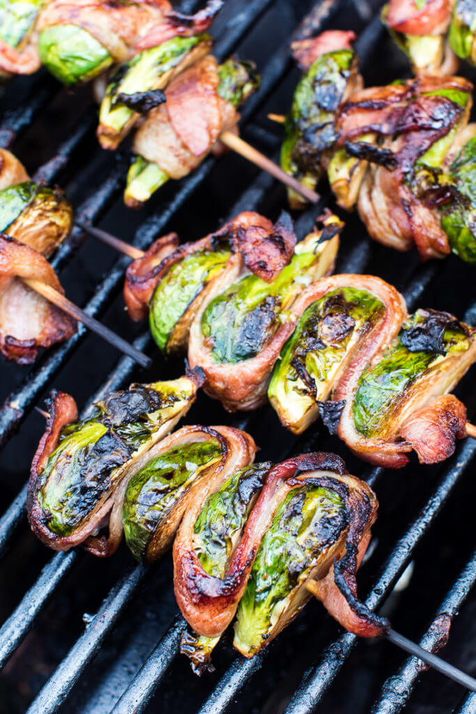 Bacon Wrapped Brussels Sprouts.