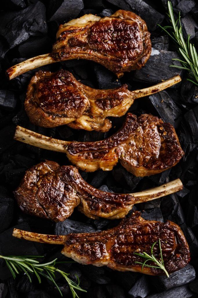 Grilled Lamb Chops.