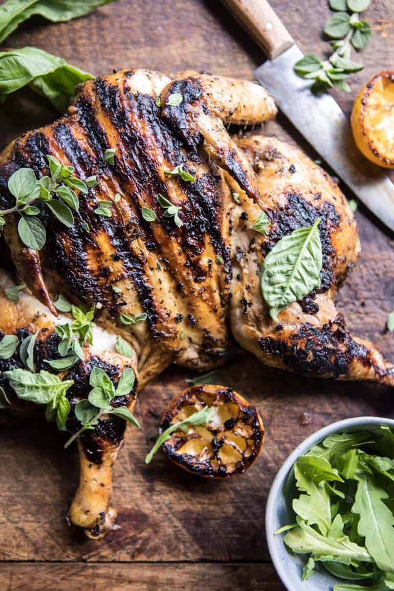 Lemon & Oregano Grilled Chicken.