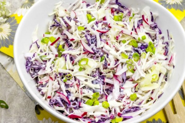 Low Carb Coleslaw by How to This and That