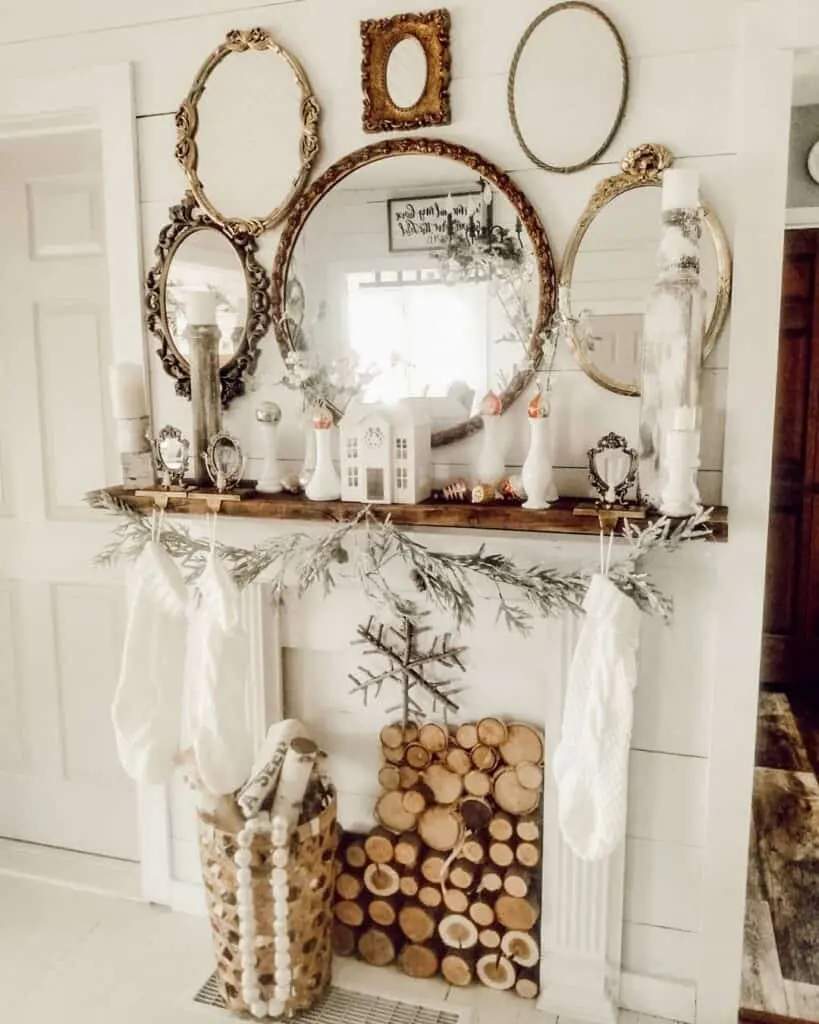 A Mirrored Mantel