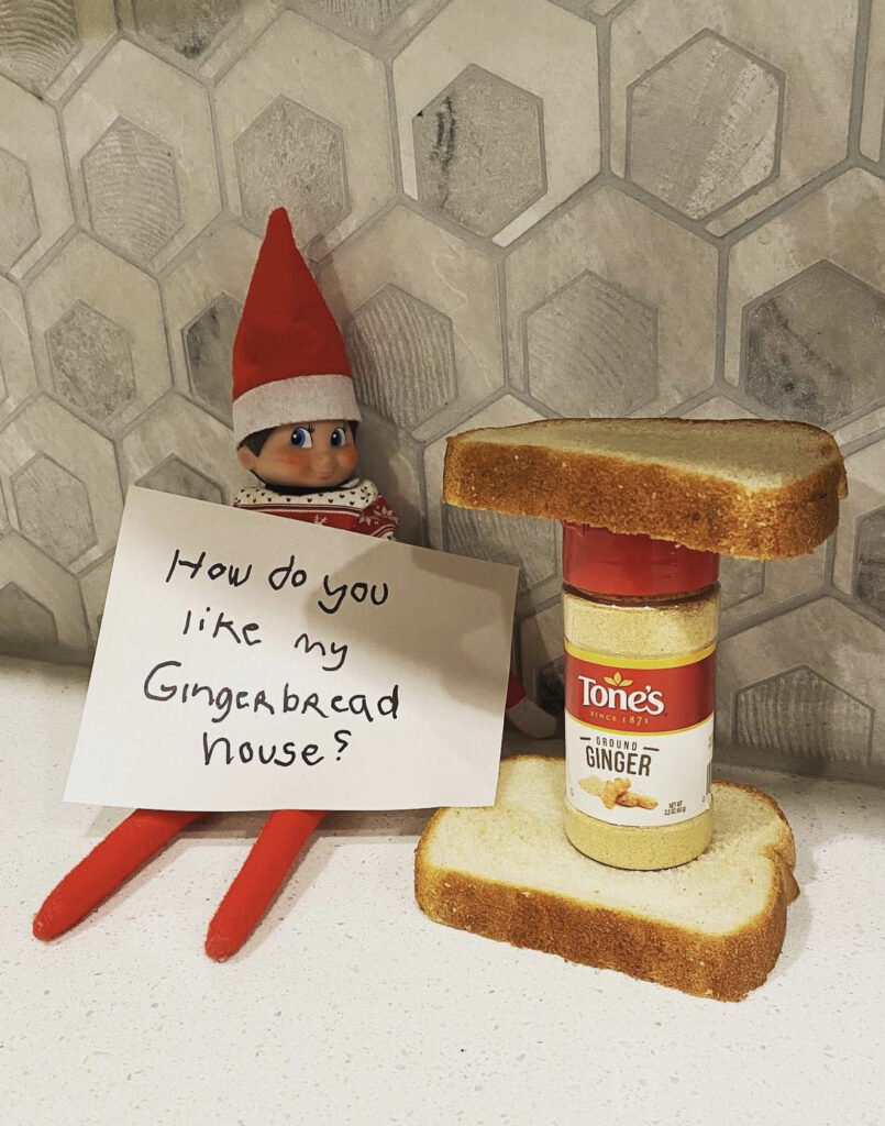 Elf Gingerbread house