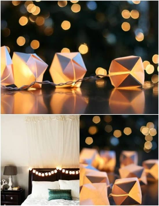 Adorable paper lantern for indoor and outdoor decoration.