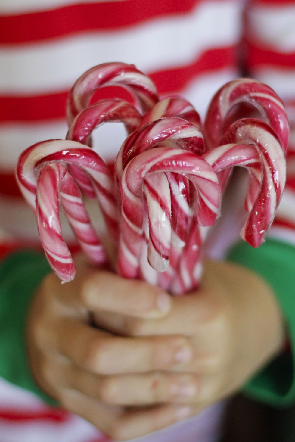 Candy cane hunt. 