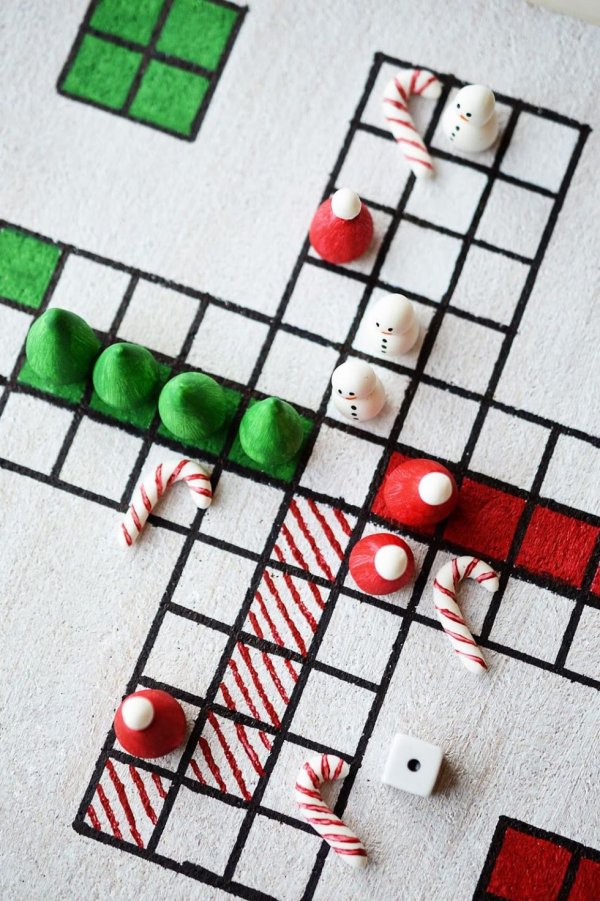 DIY Christmas board game