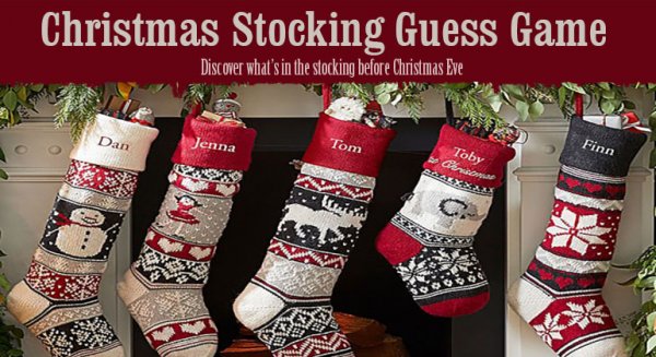 Stocking guessing game