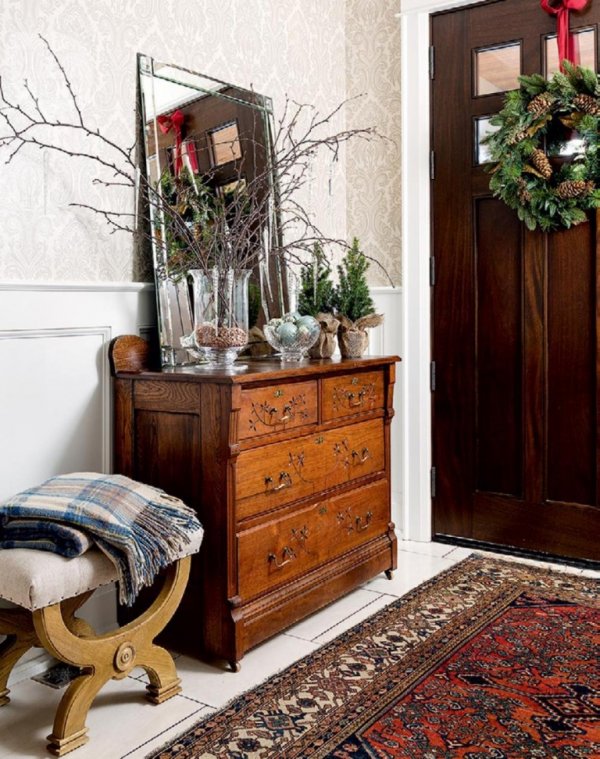 A warm way to decorate your home with natural elements to welcome your guests.