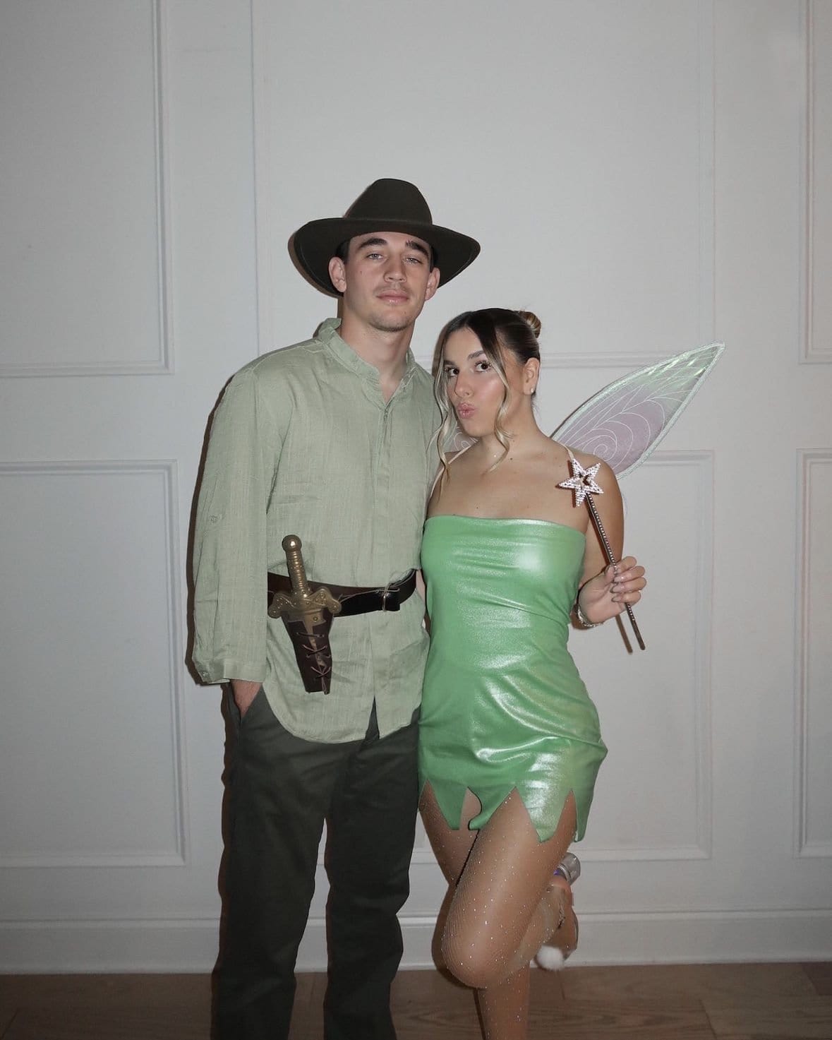 Peter Pan and Tinkerbell