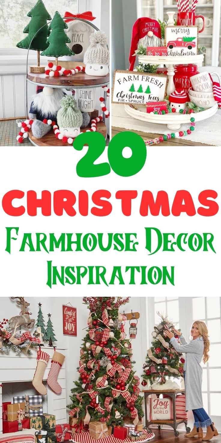 Holiday with Farmhouse Christmas Decor