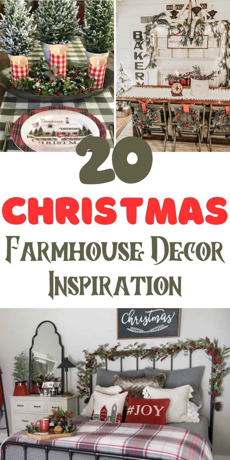 Farmhouse Christmas Decor Inspiration