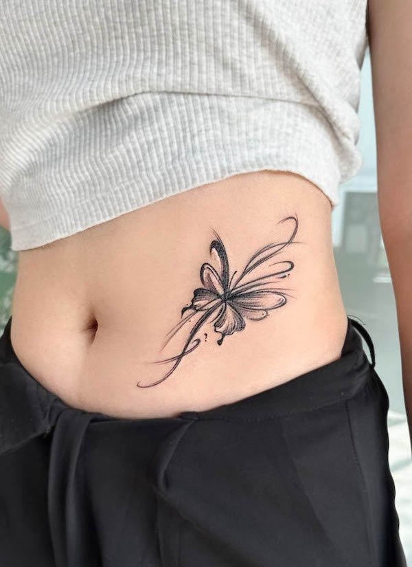 Abstract butterfly