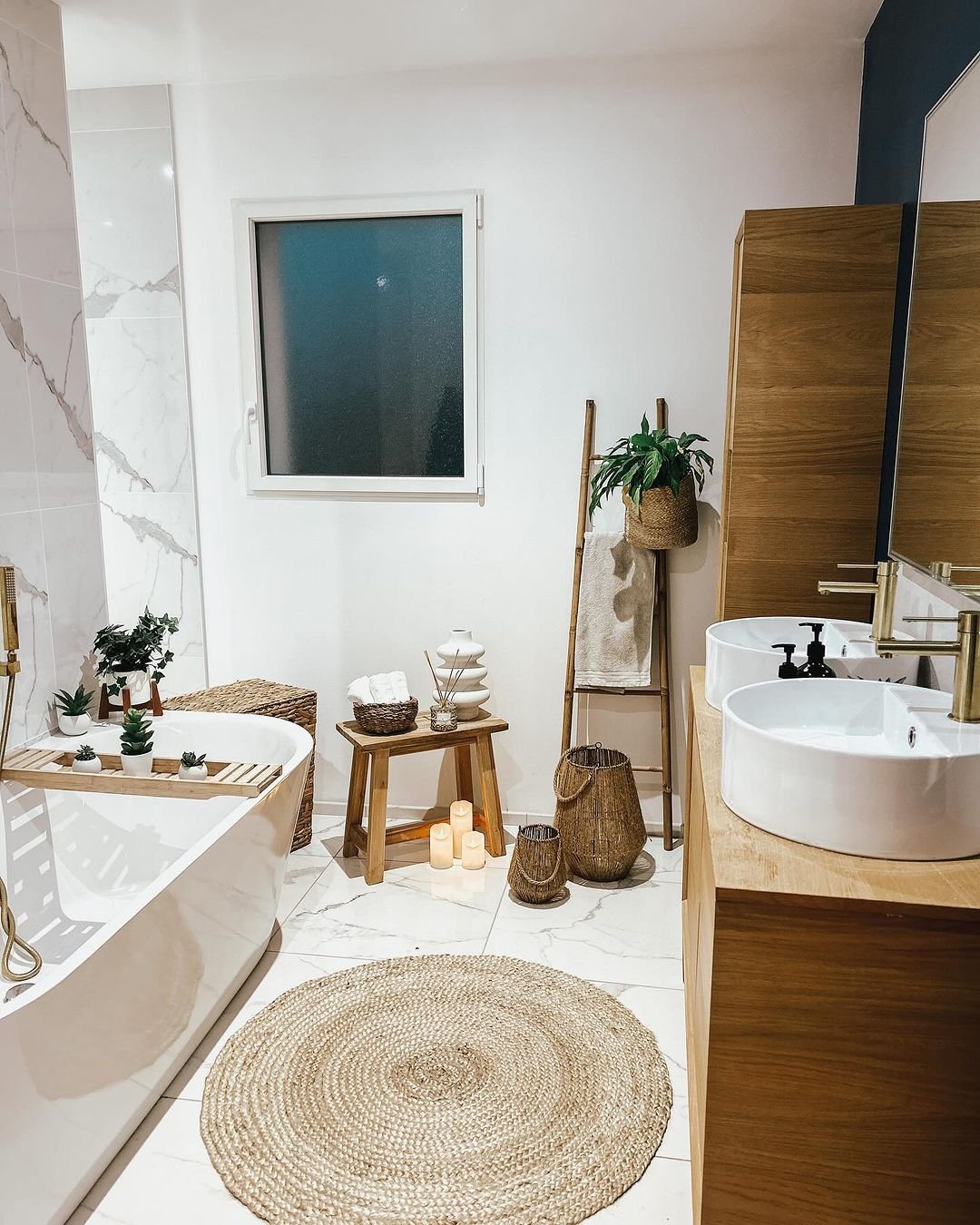 Earthy Accents And White Walls