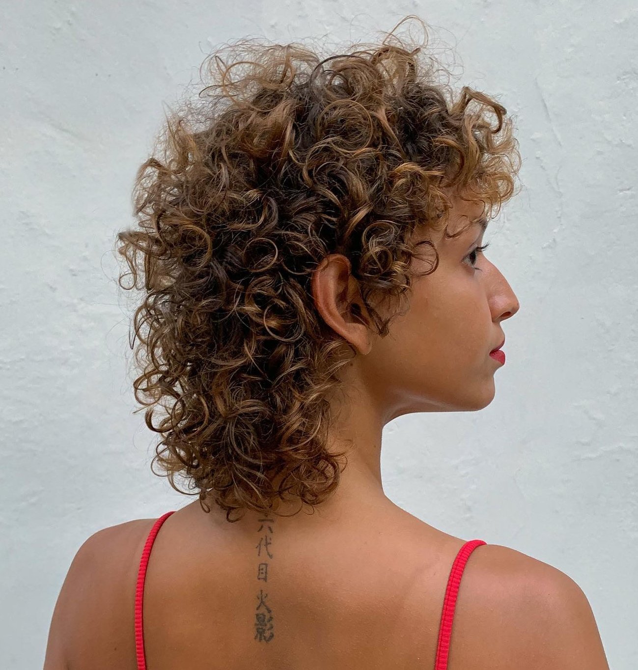 Short Curly Shag